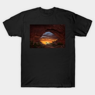 Arches National Park Sunrise Composite T-Shirt
